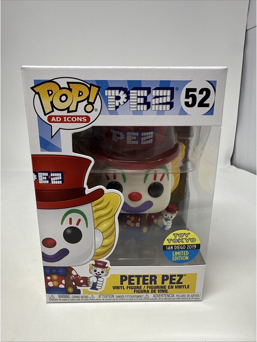 Funko POP! Ad Icons PEZ Peter Pez #52 Toy Tokyo Exclusive Vinyl Figure